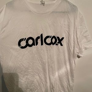 Carl Cox white t shirt size XL